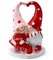 Valentine Gnome Figurines Decorations for Home Table Ornaments